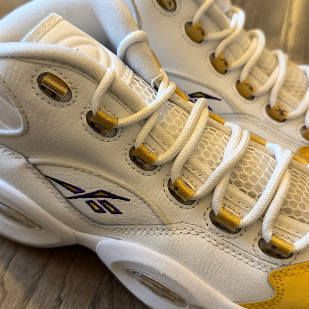 REEBOK Kobe Bryant Question Mid Basketball Shoe Sneaker Junior size 6 - Picture 11 of 11